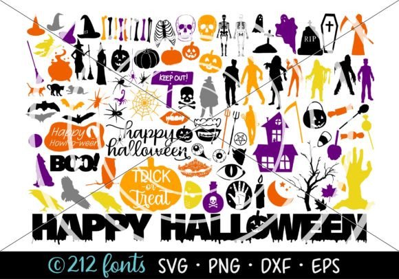 Download Halloween Graphics Bundle Clip Art Pack - Graphic Collection