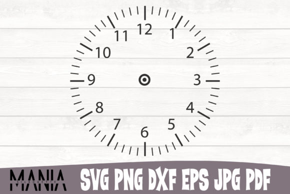 Download Clock Face Template 8 - Face template Collection