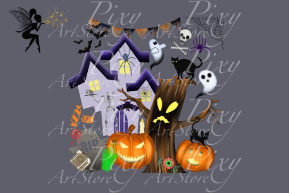 Download 23 PNG Halloween Clipart, Spooky Clipart - Spooky clipart Collection